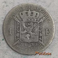 ROYAUME DE BELGIQUE 1 F 1830 1880