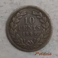 10 CENTS 1849.