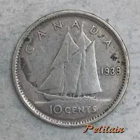 CANADA 1939 10 CENTS H