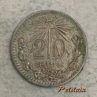 LIBERTAD 20 M CENTAVOS 1935