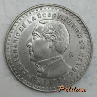 CENTENARIO DE LA CONSTITUCION DE MEXICO Mo 1857-1957