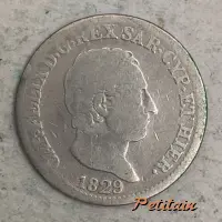 CAR·FELIX D·G·REX SAR·CYP·ET HIER 1829