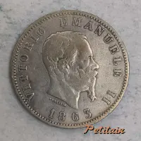 VITTORIO EMANUELE II FERRARIS 1863