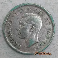 GEORGIVS VI D:G:REX ET IND:IMP: HP