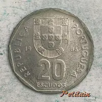 REPÚBLICA PORTUGUESA 1986 20$00