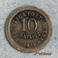 REPUBLICA PORTUGUESA 10 CENTAVOS 1921