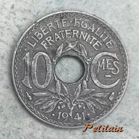 LIBERTÉ ÉGALITÉ FRATERNITÉ, 10 CMES, 1941