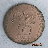 RÉPVBLIQVE FRANÇAISE 10 FRANCS 1983