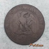 EMPIRE FRANÇAIS * CINQ CENTIMES * BB