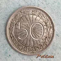 50 REICHSPFENNIG E 1928