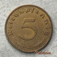 5 REICHSPFENNIG A