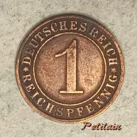 1 DEUTSCHES REICH REICHSPFENNIG
