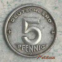 DEUTSCHLAND 5 PFENNIG A