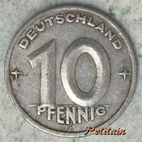 DEUTSCHLAND 10 PFENNIG A