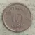 Norvège 10 øre 1953